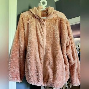 Zyia Pink Teddy Jacket